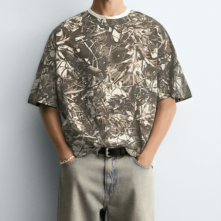Genesis Cropped Hunter Shirt (Blk)