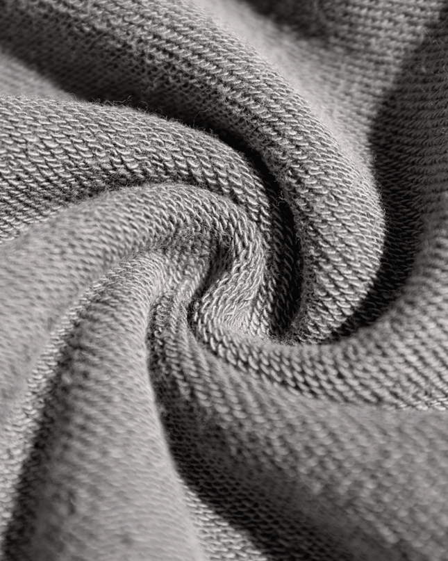 Genesis Washed Raw-Edge Cropped Crew Neck Sweatshirt