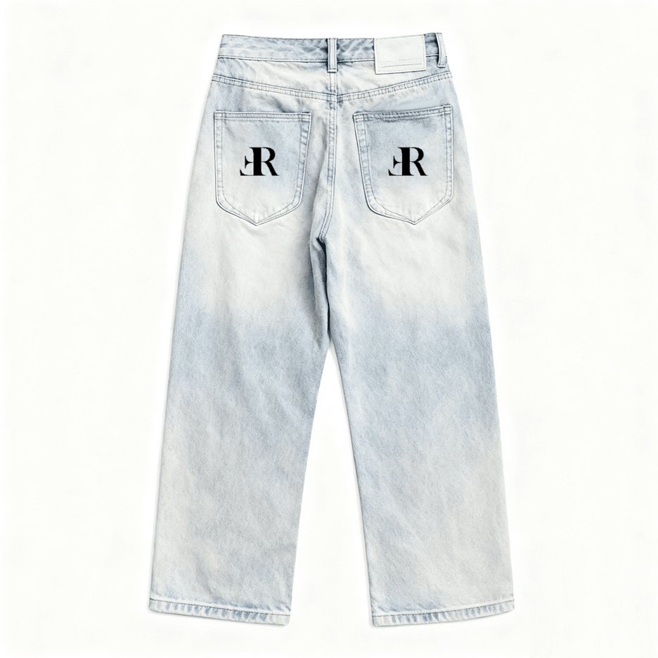 Relaxed Wide-Leg Jeans