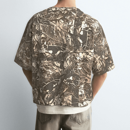 Genesis Cropped Hunter Shirt (Blk)