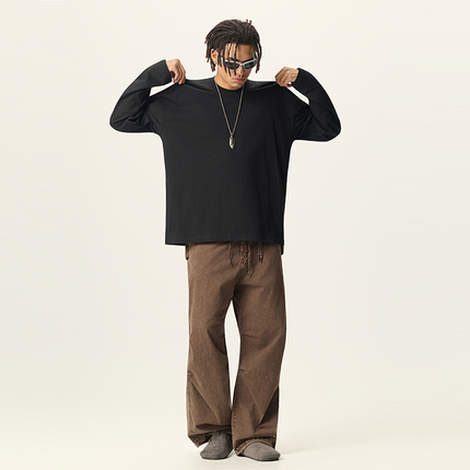 Script Long Sleeve Shirt