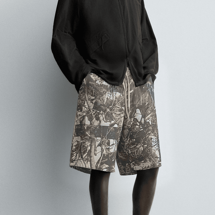 Sheen Signature Heavyweight French Terry Camo Shorts