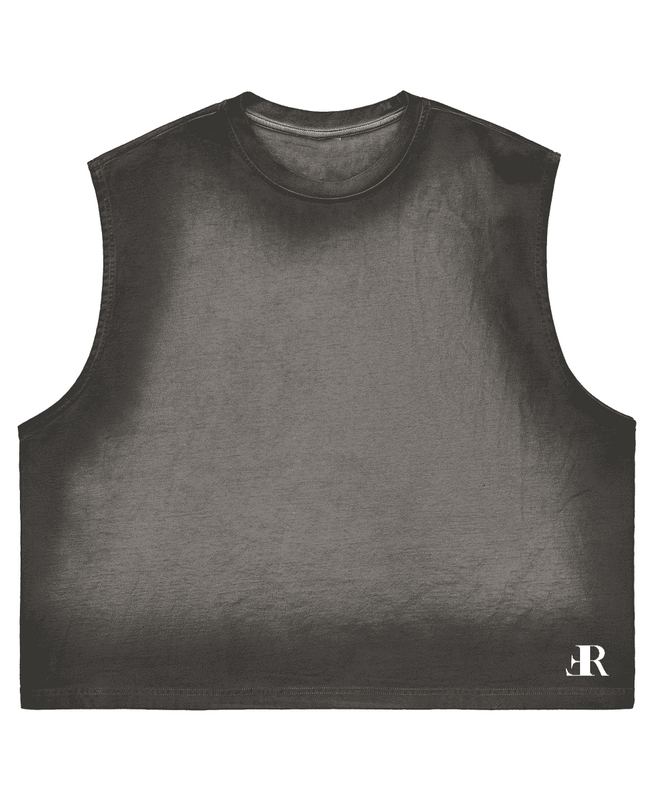 Genesis Cropped Boxy Sleeveless Tee