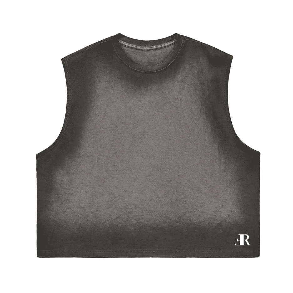 Genesis Cropped Boxy Sleeveless Tee