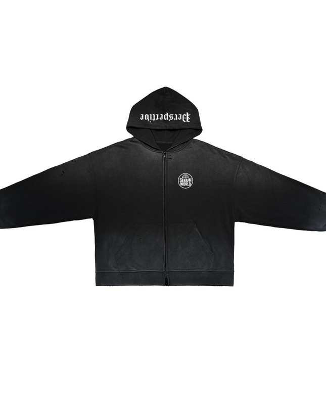 OUR WORLD Zip-Up Hoodie