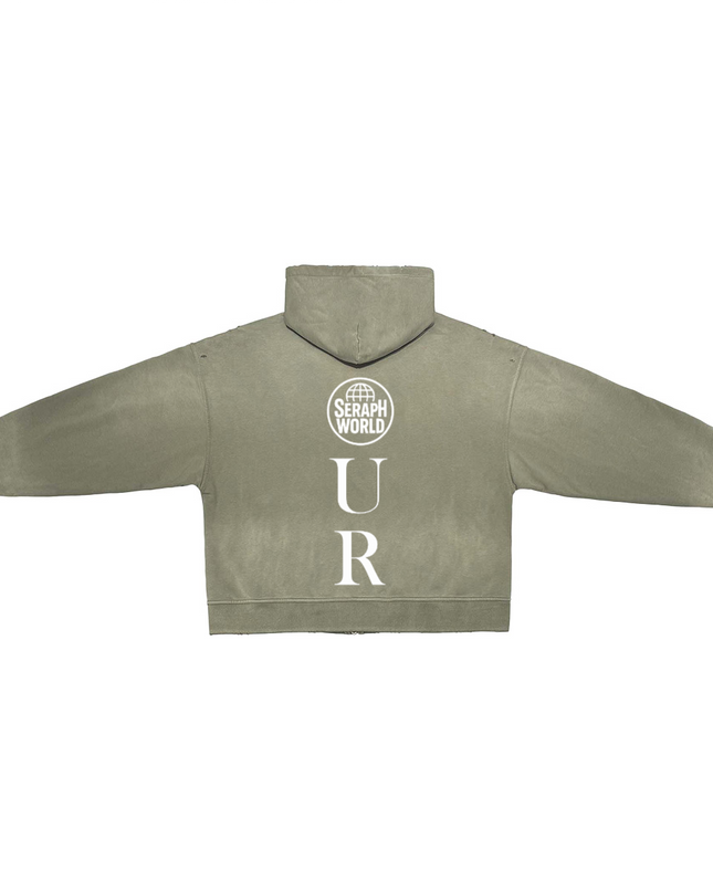 OUR WORLD Zip-Up Hoodie