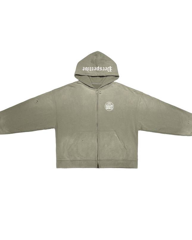 OUR WORLD Zip-Up Hoodie