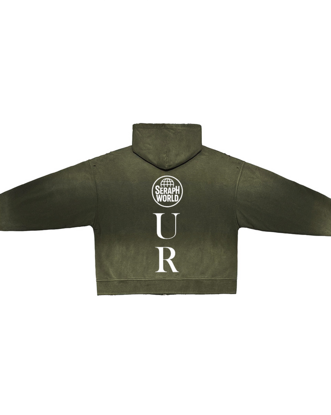 OUR WORLD Zip-Up Hoodie