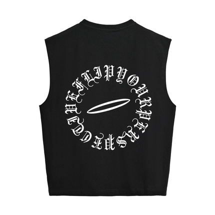 Flip Your Perspective Cropped Boxy Tank Top