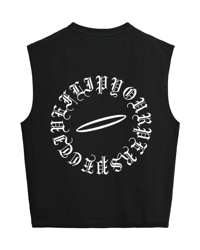 Flip Your Perspective Cropped Boxy Tank Top