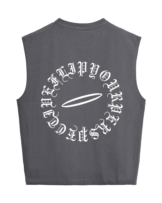 Flip Your Perspective Cropped Boxy Tank Top