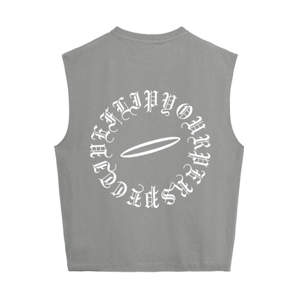Flip Your Perspective Cropped Boxy Tank Top