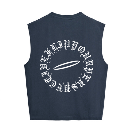 Flip Your Perspective Cropped Boxy Tank Top