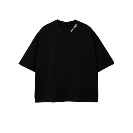 Cropped Oversized Tee