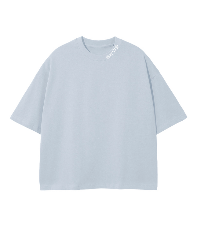 Cropped Oversized Tee