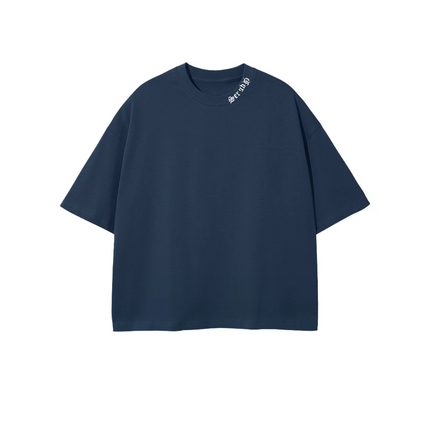 Cropped Oversized Tee