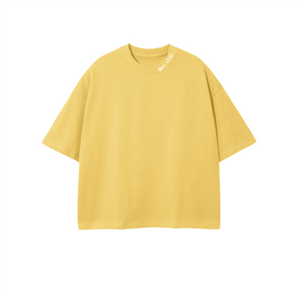 Cropped Oversized Tee