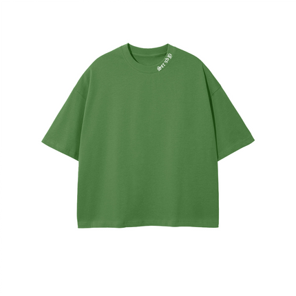 Cropped Oversized Tee