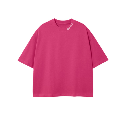 Cropped Oversized Tee