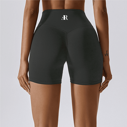 Valkyrie High-Waisted Compression Yoga Shorts