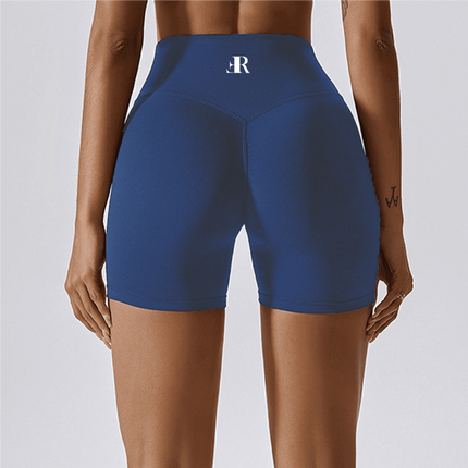 Valkyrie High-Waisted Compression Yoga Shorts
