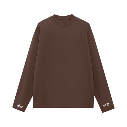 Script Long Sleeve Shirt