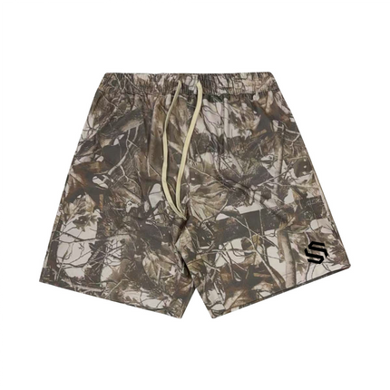 Sheen Signature Heavyweight French Terry Camo Shorts