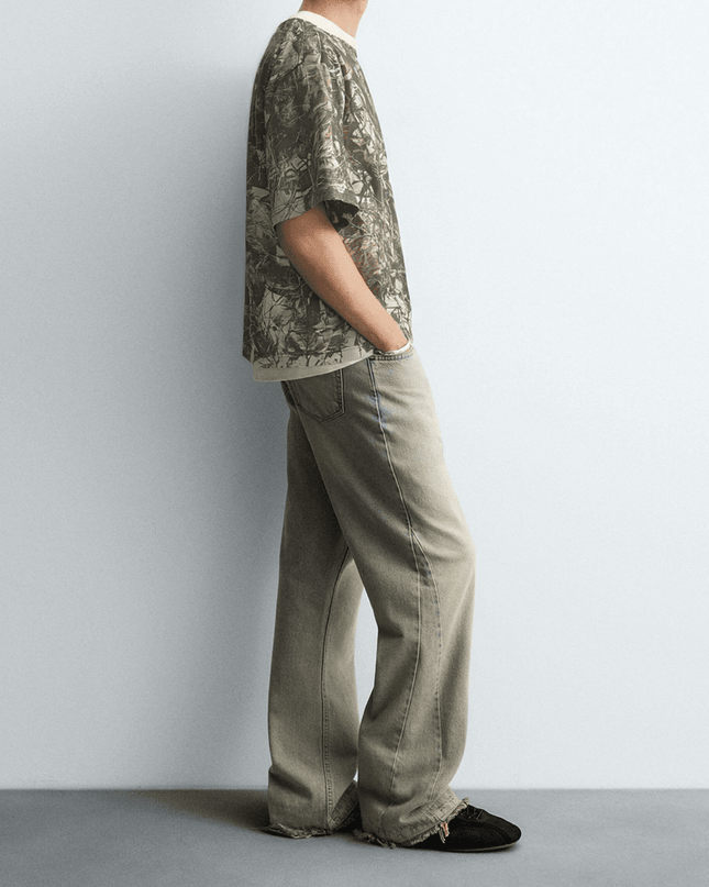 Genesis Cropped Hunter Shirt (Blk)