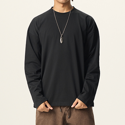 Script Long Sleeve Shirt