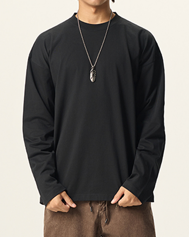 Script Long Sleeve Shirt