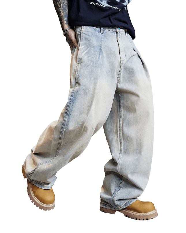 Relaxed Wide-Leg Jeans