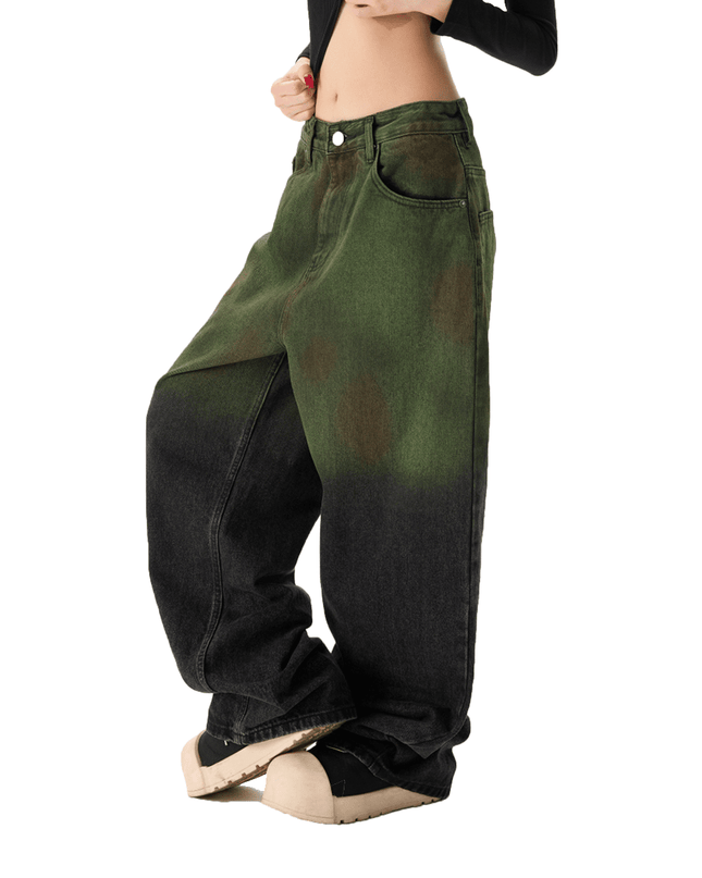 Aurora Loose Wide-leg Jeans