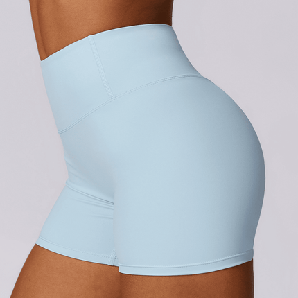 Valkyrie High-Waisted Compression Yoga Shorts