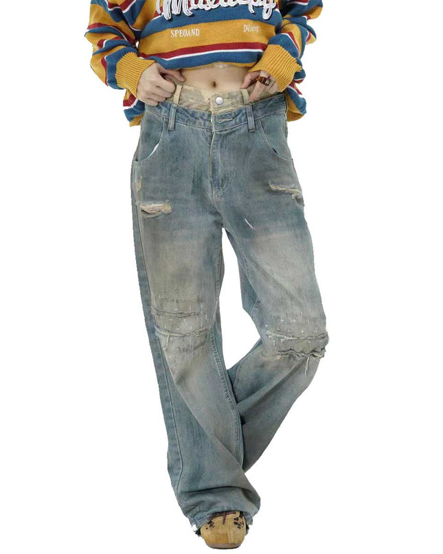 Genesis Vintage Women's Ripped Jeans