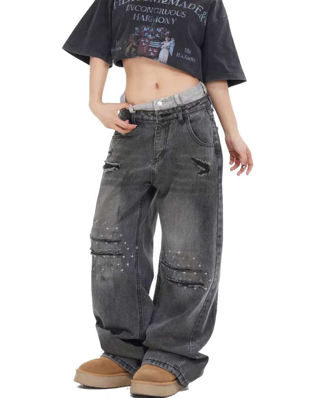 Genesis Vintage Women's Ripped Jeans