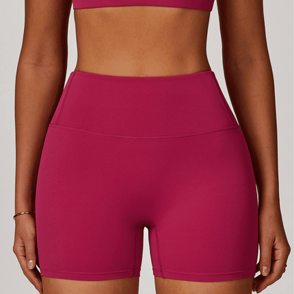 Valkyrie High-Waisted Compression Yoga Shorts