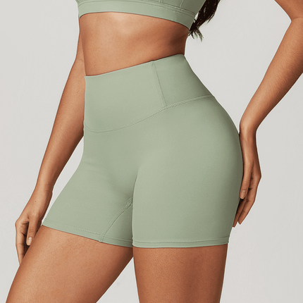 Valkyrie High-Waisted Compression Yoga Shorts