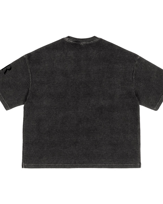 Genesis Waffle Cropped Boxy Tee